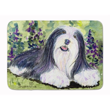 Carolines Treasures Bearded Collie Machine Washable Memory Foam Mat SS8816RUG